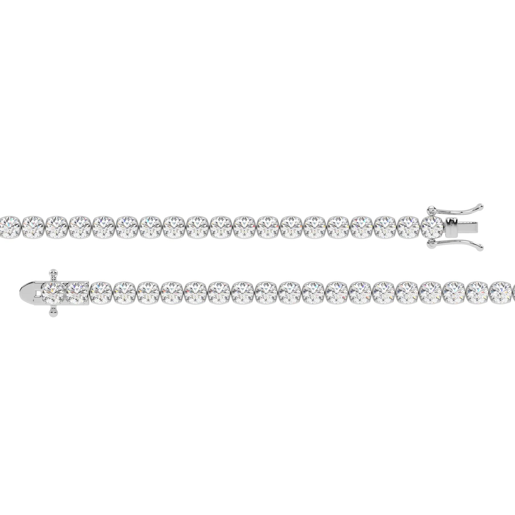 Four-Prong Tennis Bracelet — BR200107W