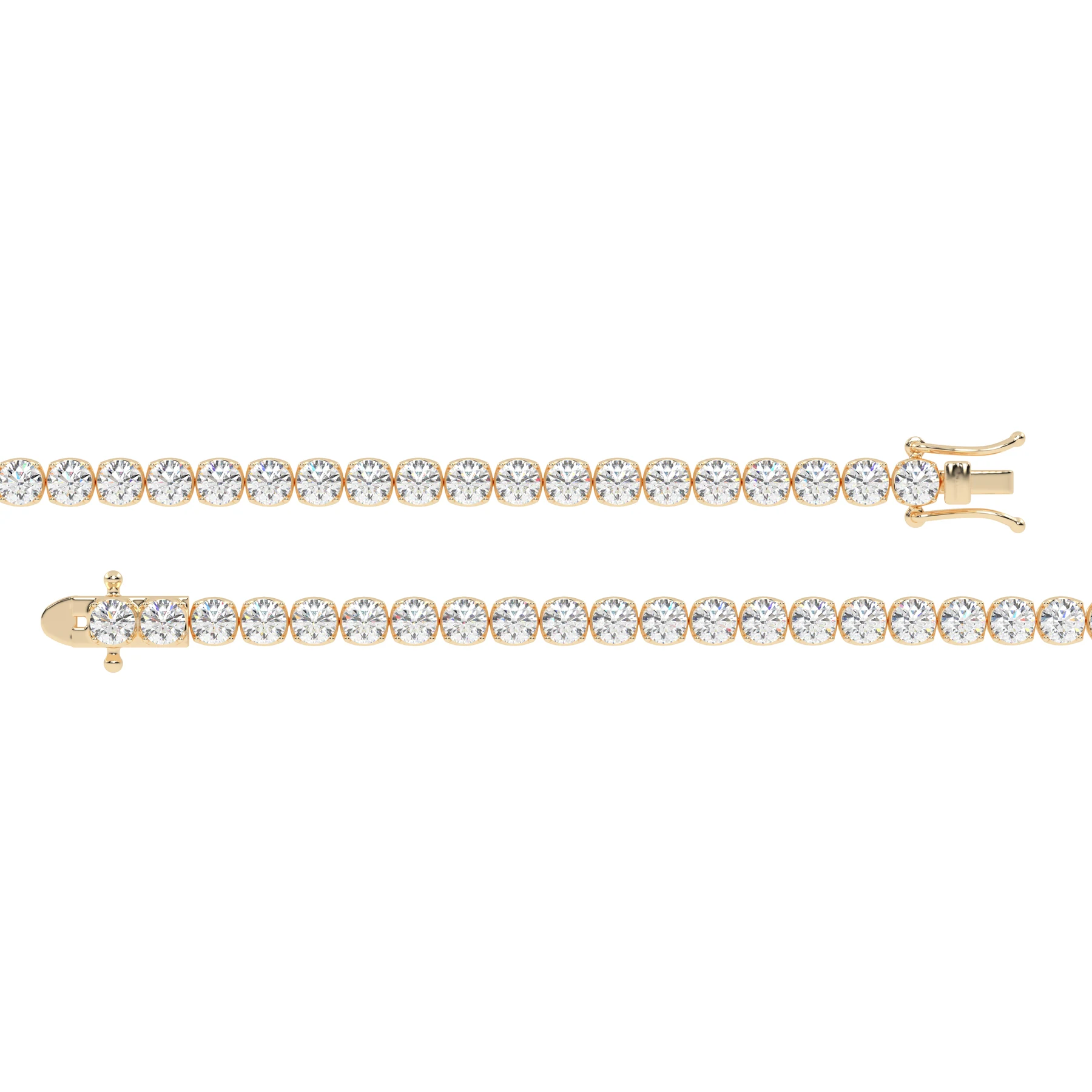 Four-Prong Tennis Bracelet — BR200107Y