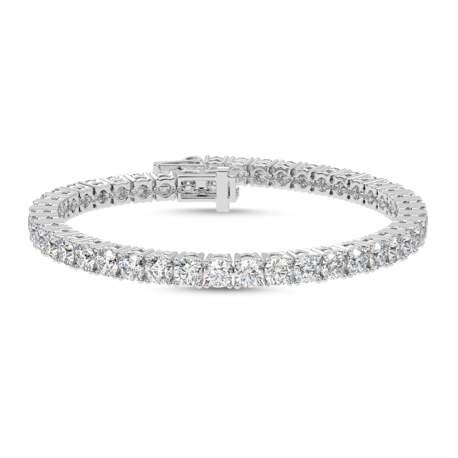 Four-Prong Tennis Bracelet — BR200108W