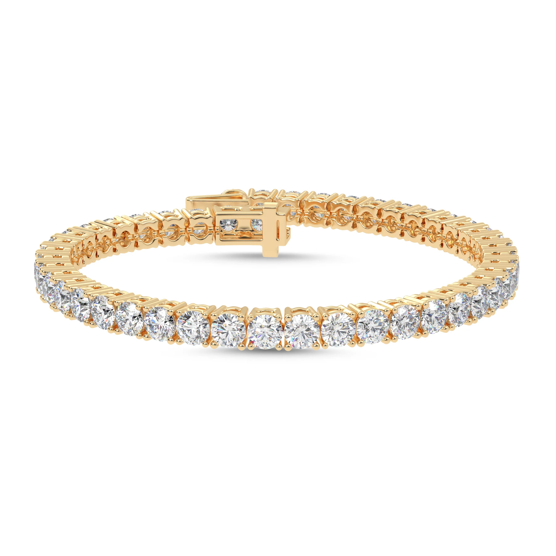 Four-Prong Tennis Bracelet — BR200108Y