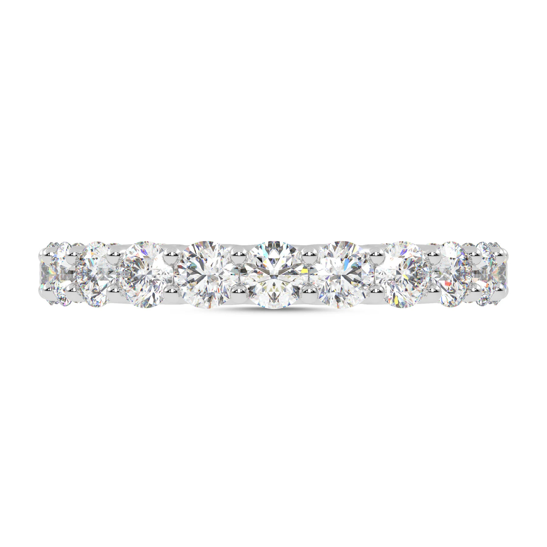 Round Diamond Eternity Band — EB007012W